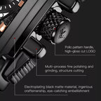 Olevs® Luminous Luxury Square Business Automatic Mechanical Watch