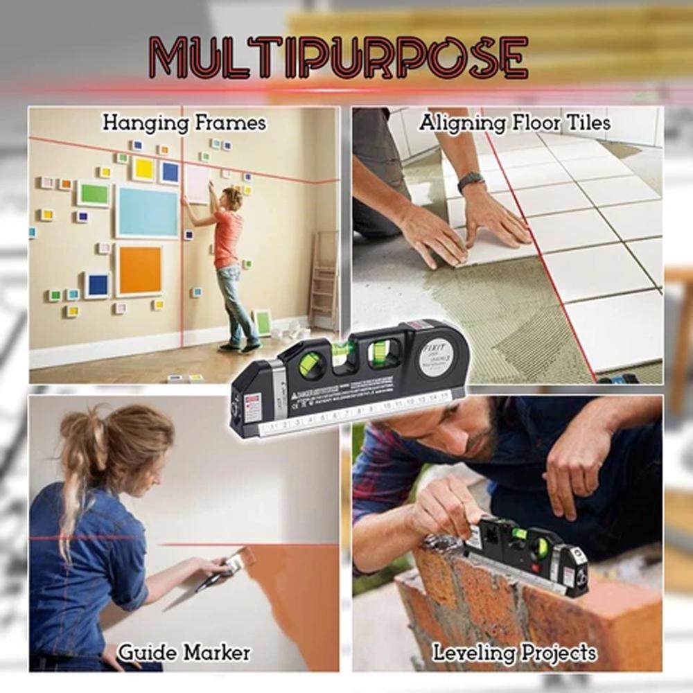 Multifunctional Laser Level 4 in 1 Laser Measuring Tool