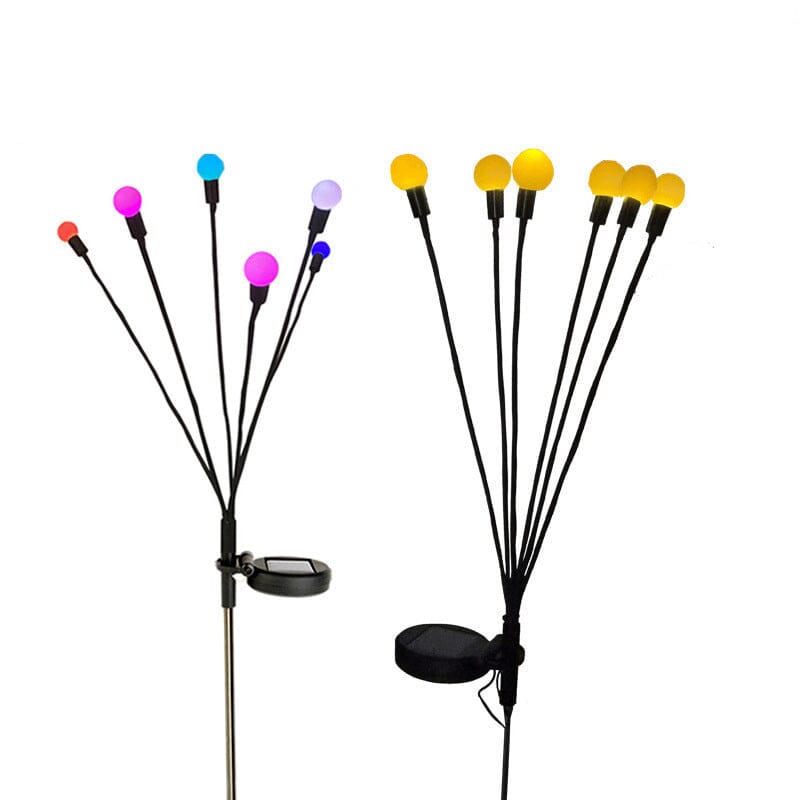 Solar-powered Firefly Garden Light