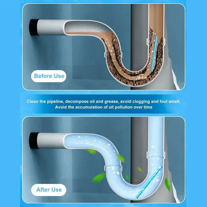 Drain cleaning sticks – Fresh scent and clean drains