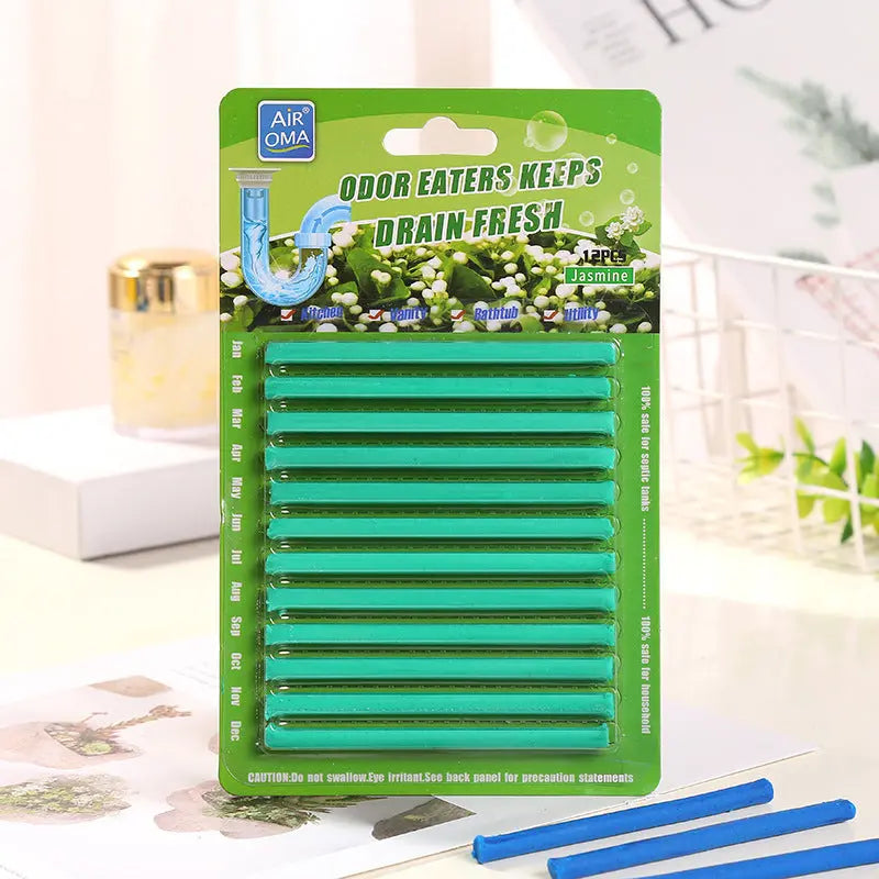 Drain cleaning sticks – Fresh scent and clean drains
