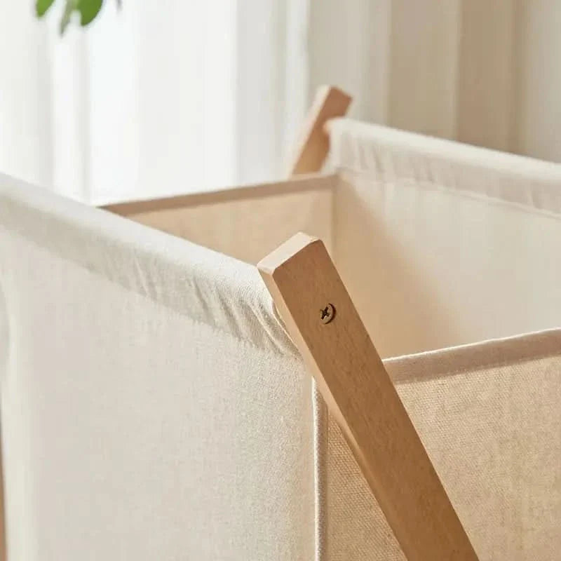 WoodFold - Foldable Laundry Basket from