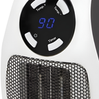 Electric Space Heater Ceramic Wall Plug Adjustable Thermostat