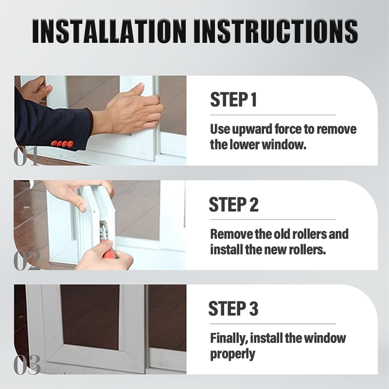 GlideFree – Experience smooth and silent gliding for your PVC windows