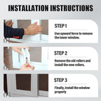 GlideFree – Experience smooth and silent gliding for your PVC windows