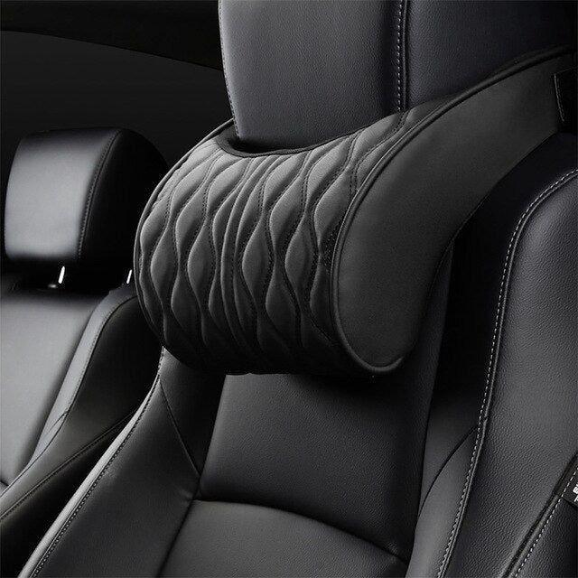 Travel Pillow Set Leather with Memory Function