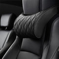 Travel pillow set leather with memory function
