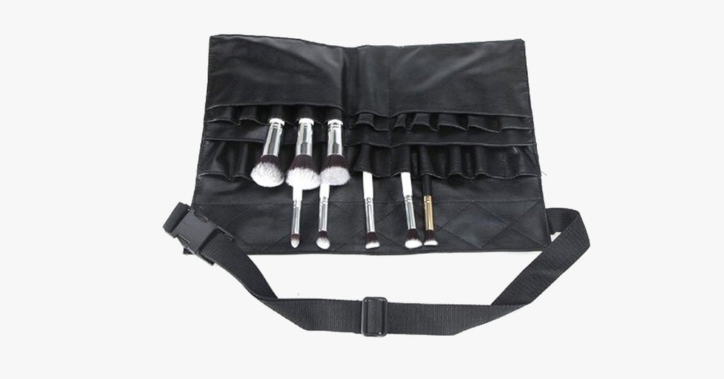 Handy Cosmetic Makeup Brush Apron – Get a professional touch in your salon