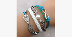 Designer Infinity and Owl Bracelet - Ignite your inner fashionista