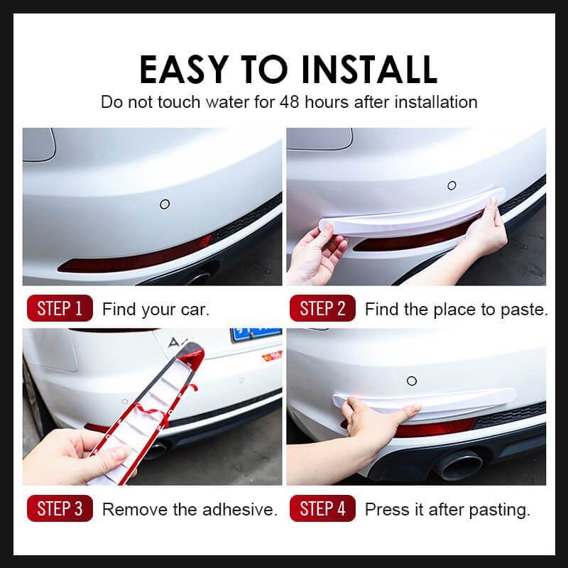 Scrape-resistant car protection bar