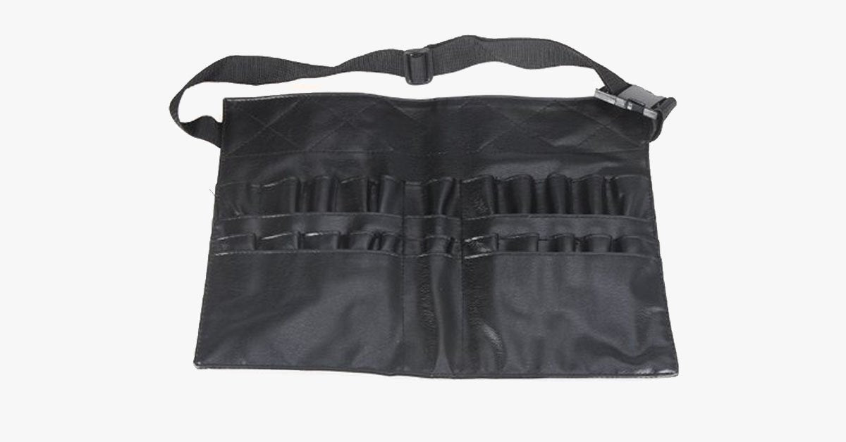 Handy Cosmetic Makeup Brush Apron – Get a professional touch in your salon