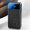 50000mAh Large Capacity Power Bank Mobile Phone Super Fast Charger Mobile Power Supply Tablet Laptop External Power Supply