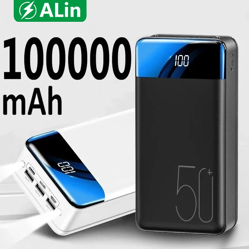 Voltaro 50000 mAh Powerbank Fast Charging for Laptop, Tablet, Smartphone Compact Powerful