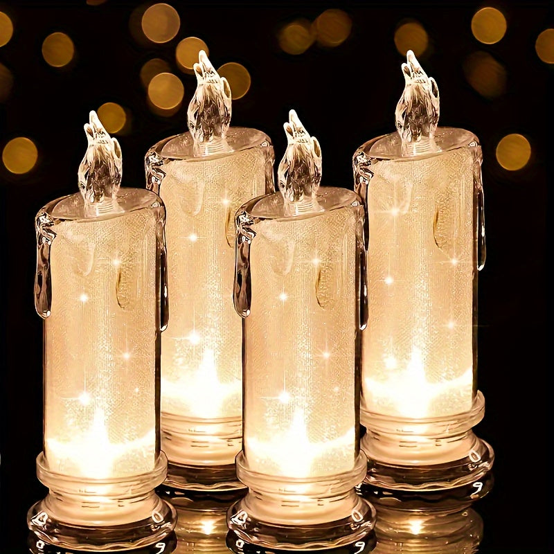 Romantic LED Candle Set – Atmospheric Lighting for Indoor