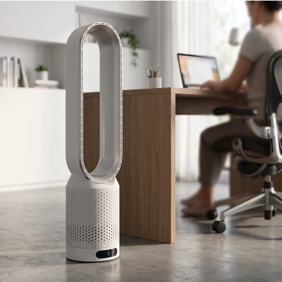 AirPure Pro – 3-in-1 Air Cooler with UV Purification & Ioniser | 6L Portable Cooling Fan