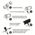Rechargeable Bicycle Tire Lights
