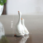 Harz Simulation Duck Art Ornament