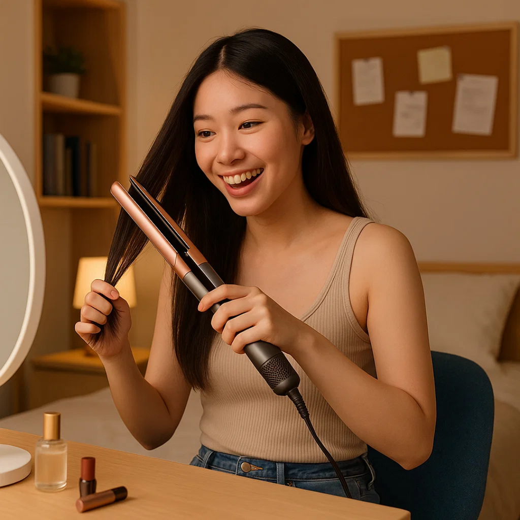 2-in-1 Hair Dryer & Straightener for Effortless Styling
