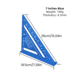 Aluminum alloy woodworking tools