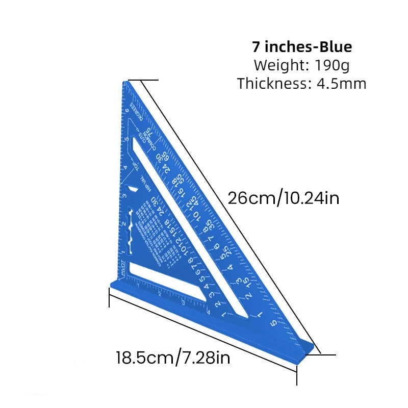 Aluminum alloy woodworking tools