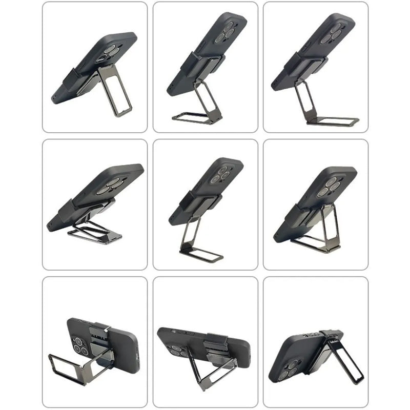 Back clip foldable phone holder