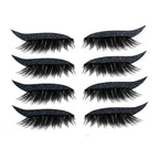 Reusable Eyeliner and Eyelash Stickers (4 Pairs)