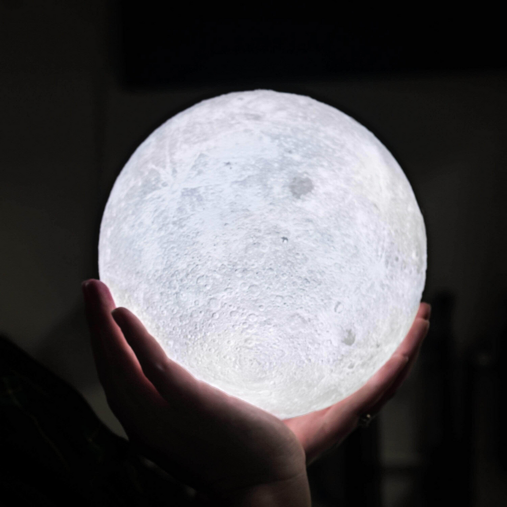 Moon lamp - Lunar - Rechargeable - Touch control