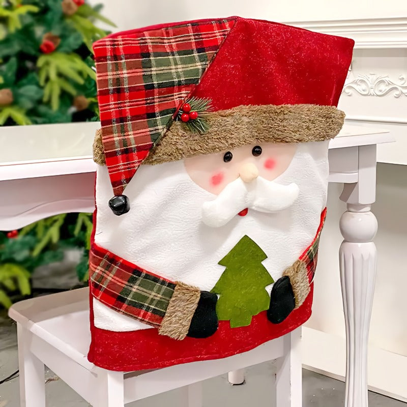 Cute Christmas themed chair covers