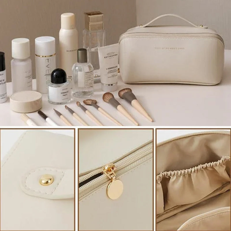 PU Portable Travel Cosmetics Storage Bag