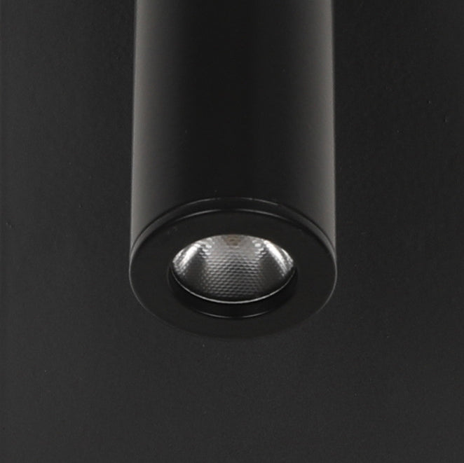 Modern Minimalistic Rectangular Round Iron Aluminum LED Wall Lamp For Bedroom