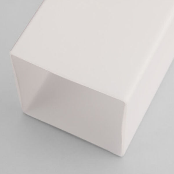 Modern minimalist solid wood square glass column 1-light wall sconces lamp