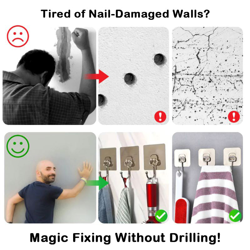 Heavy Duty Adhesive Wall Hook