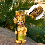 Solar-powered outdoor decoration