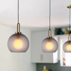 Modern Atmospheric Glass Pendant Lamp for Dining Room and Kitchen