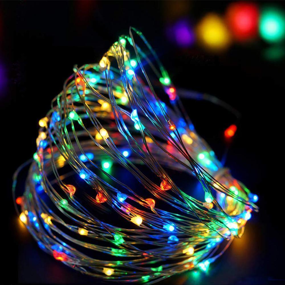 LED Wine Bottle Lamps Cork Night Light DIY Decoration Lift - 5/10 PCS