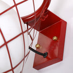 Slamora Children's Wall Light | Basketball Hoop Design | Glass & Metal | Art Deco Style | Bedroom Light