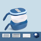 Kitchen strainer with cutter