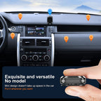 Foldable metal car phone holder