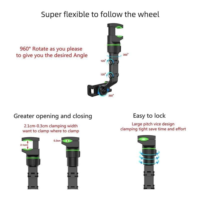 2022 MULTIFUNCTIONAL ADJUSTABLE 360° UNIVERSAL MOUNT