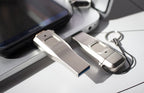 USB3.0 Fingerprint Encryption USB Flash Disk with APP Management System, for Business / Personal Data Security