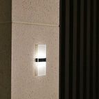 LumaZen Solar LED Wall Lamp | Weatherproof | Solar Powered Outdoor Lighting | Garden & Patio Decor
