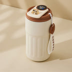Stainless Steel Coffee Mug with LED Temperature Display 450 ML