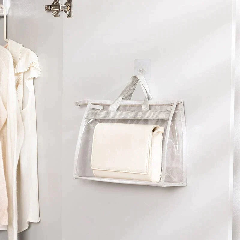 Transparent moisture-resistant dust bag