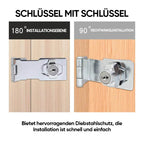 Door lock without drilling