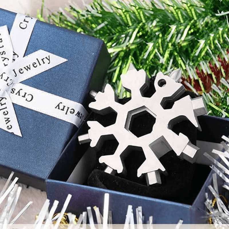 Snowflake - MultiTool 18-in-1 Stainless Steel Portable for Outdoor Adventures