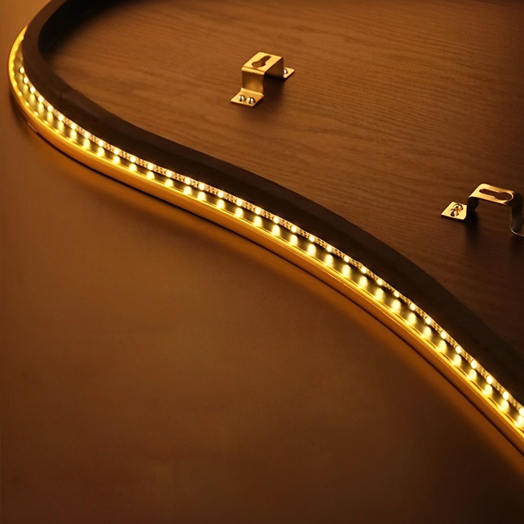 Modern Wall LED Lighting with Feathers and USB Power