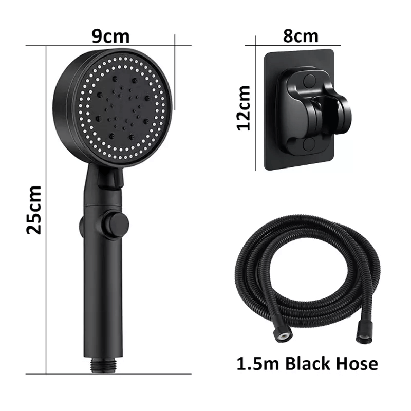 StromRegel Shower head with 5 settings and button