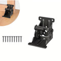 Table support self-locking hinge