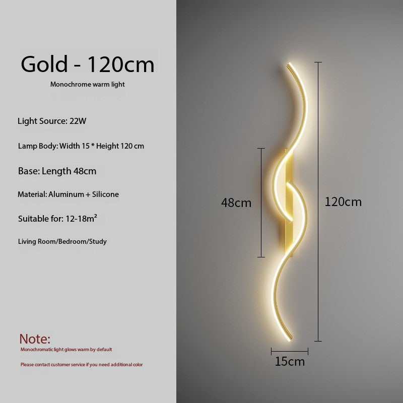 Minimalist Luxury LED Wall Sconce - Multiple Sizes, Finishes, and Dimming Options