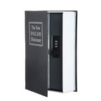 Book-shaped safety closure box